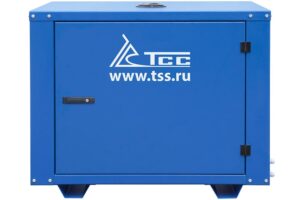 Фото 6 - Бензогенератор TSS SGG 5000EHNA в кожухе.