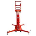 Фото 33 - Телескопический Двухмачтовый Подъемник ZX-2-140 OXLIFT 14 м 150 кг.