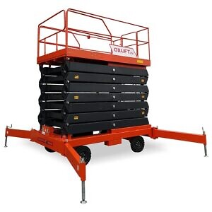 Фото 11 - Ножничный Подъемник QX-050-110 OXLIFT 500 кг 11 м.