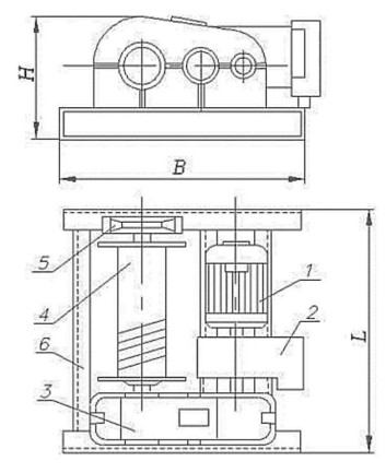 Лебедка электрическая СибТаль JM 3Т*160М (без каната)