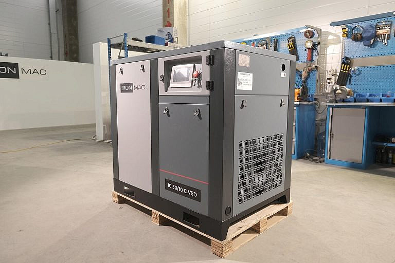 Фото 6 - Винтовой компрессор IC 30/10 C VSD IP55.