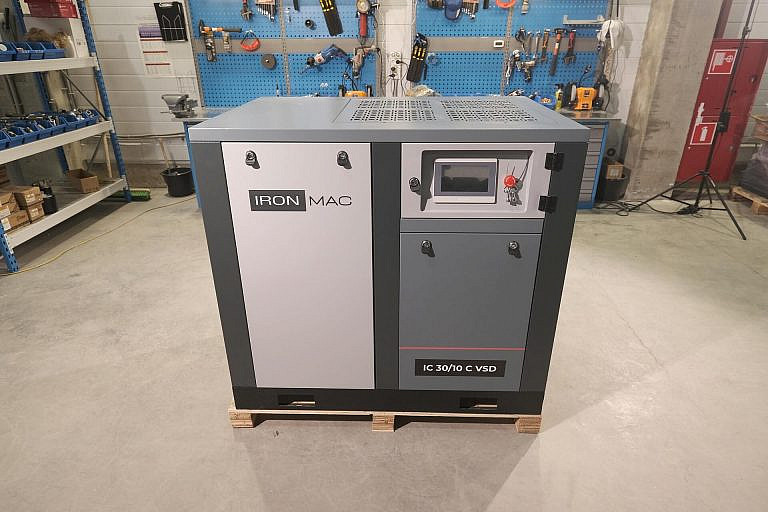 Фото 5 - Винтовой компрессор IC 30/10 C VSD IP55.