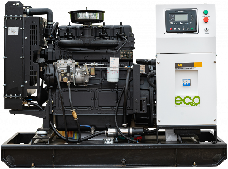 Фото 1 - АД16-T400ECO дизельный генератор EcoPower 16 кВт Открытая на двигателе Ricardo / K4100DS.