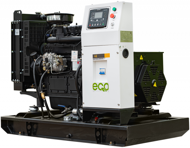 Фото 2 - АД16-T400ECO дизельный генератор EcoPower 16 кВт Открытая на двигателе Ricardo / K4100DS.
