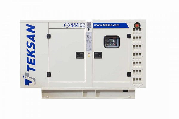 TJ27BD5L дизельный генератор Teksan 20 кВт В кожухе на двигателе BAUDOUIN / 4M06G25/5