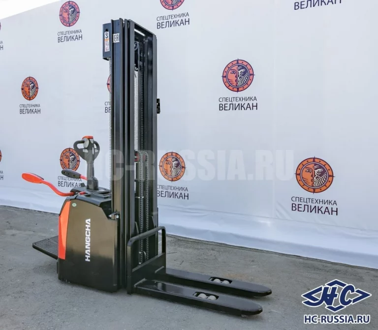 Фото 3 - Штабелер с платформой премиум HC CDD12-AC1S.